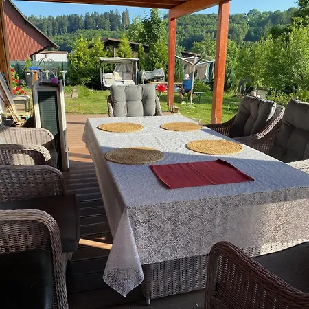 2 Zi Mit Schoener Aussicht Und Mit Balkon Bis Zu 5 Personen In Lossburg, Schwarzwald *