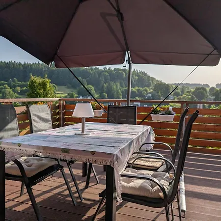 2 Zi Mit Schoener Aussicht Und Mit Balkon Bis Zu 5 Personen In Lossburg, Schwarzwald Lejlighed *